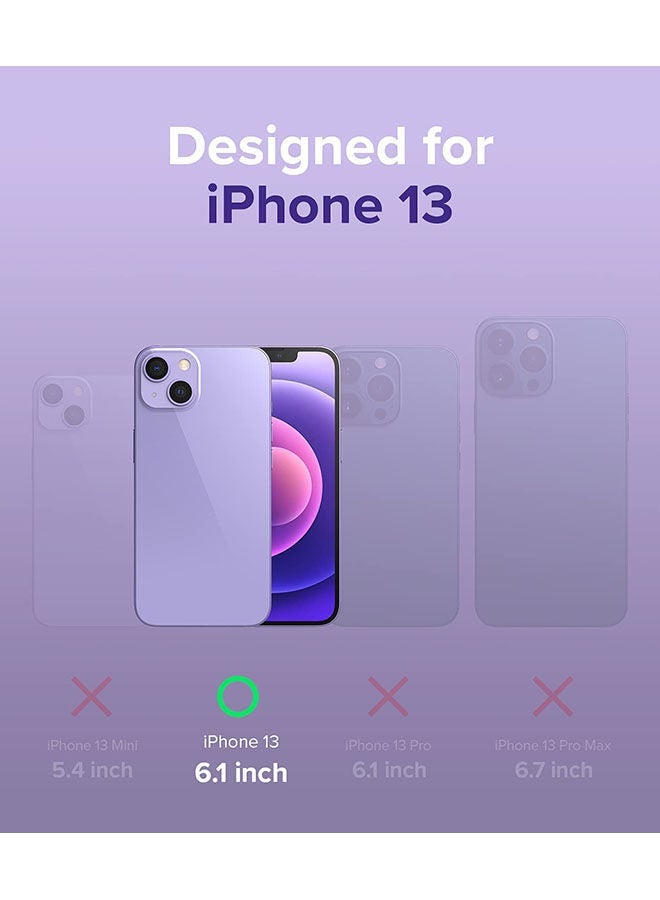 Captaintech Magnetic Translucent Hard Frost Cover For iPhone 13 Case with MagSafe Matte Clear - Image 2