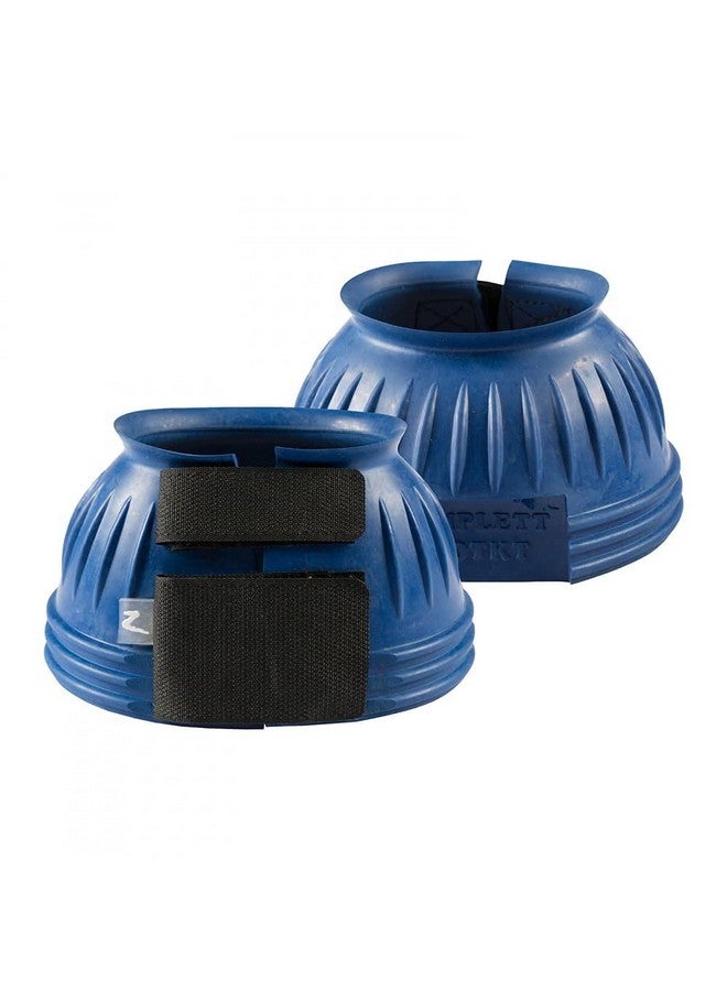 هورز حذاء HORZE المطاطي ذو الإغلاق المزدوج بدون دوران - أزرق - كبير - Image 1