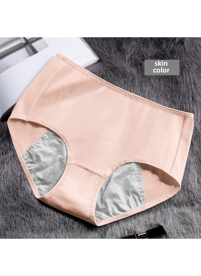 Generic Cotton Menstrual Panties Mid-Waist Leakproof Breathable Black  - Image 4