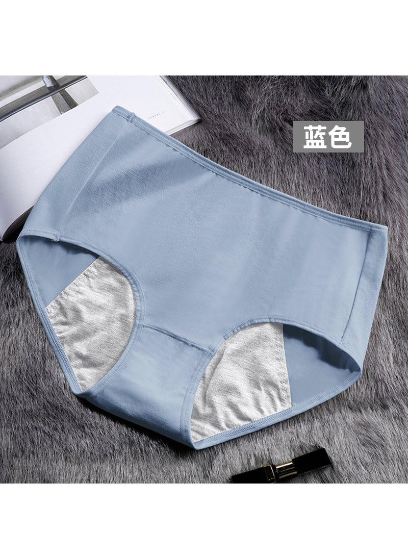 Generic Cotton Menstrual Panties Mid-Waist Leakproof Breathable Black  - Image 3