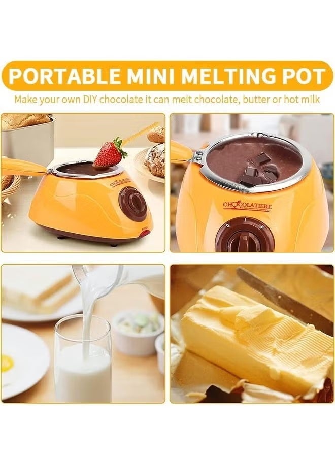 Chocolate Melting Pot,MINI Electric Chocolate Melting Pot,Chocolate Warmer Machine For Milk,Chocolate,Cheese,Butter,Candy - Image 4