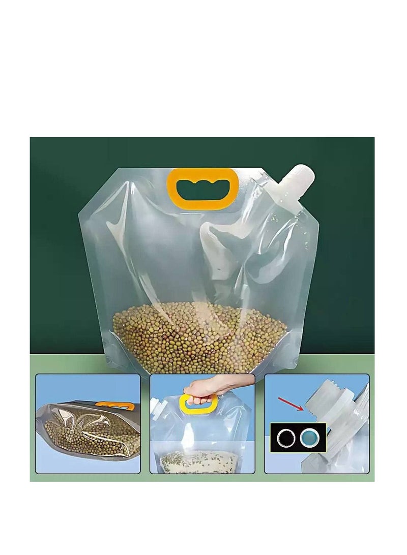 2 x Grain, Legumes and Liquid Storage Bags, Size 35*31cm, Airtight and Moisture-proof - Image 4