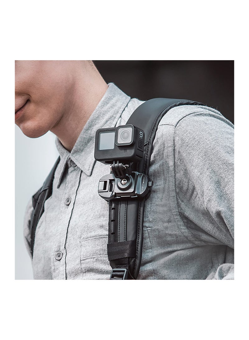 SYOSI Action Camera Arca-Type Quick Release Plate, Action Camera Snaplock Plate Adapter,  for Gopro, Insta360, DJI Osmo Action/Pocket and Most Action Cameras, Quick Release Camera Plate Part - Image 5