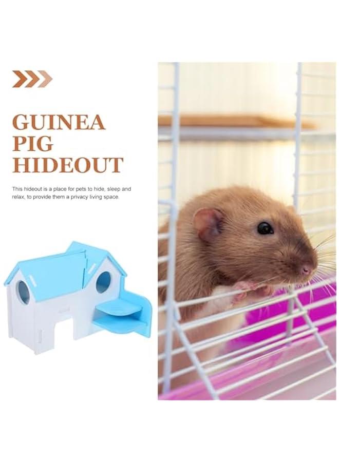 منزل بلاستيكي للحيوانات الصغيرة مع سلم تسلق ومنصة - Image 4