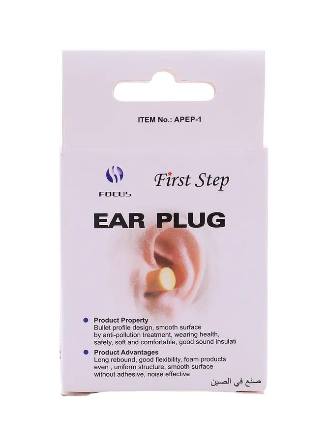 FOCUS 4pcs Silicone Earplugs Noise Reduction Isolating Earplugs  - Image 5