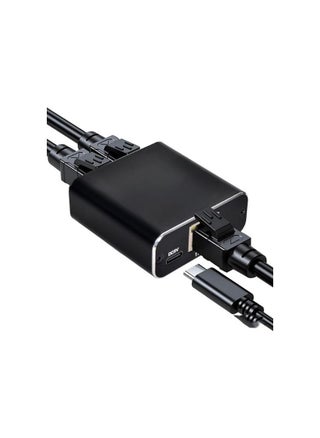 LAN Splitter 1 to 2 1000Mbps Gigabit Ethernet Switch with Type-C for Computer, Router, and Digital TV - pzsku/ZE7B3720B92E2BC4E2EC4Z/45/1748177975/43942650-1d07-45b2-85a3-e04d3bd109dd