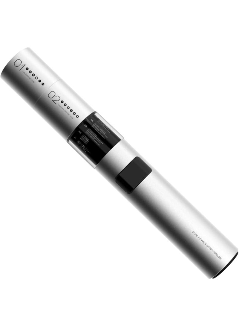 Wowstick Electric Screwdriver Set with Dual Power Mode – Aluminum Alloy Body, 36 S2 Steel Bits, 0.9N·m Electric Torque, 3N·m Manual Torque, 200r/min Speed, Built-in 1300mAh Battery – Ideal for Home Repair & Assembly  - Image 2