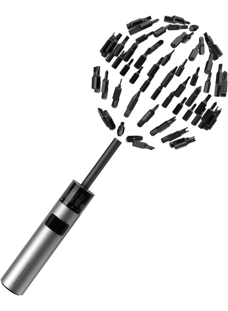 Wowstick Electric Screwdriver Set with Dual Power Mode – Aluminum Alloy Body, 36 S2 Steel Bits, 0.9N·m Electric Torque, 3N·m Manual Torque, 200r/min Speed, Built-in 1300mAh Battery – Ideal for Home Repair & Assembly  - Image 1