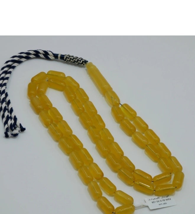 Kaliningrad Amber Rosary 51 beads 53g 8.5-18 mm - Image 1