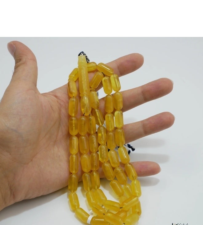Kaliningrad Amber Rosary 51 beads 53g 8.5-18 mm - Image 5