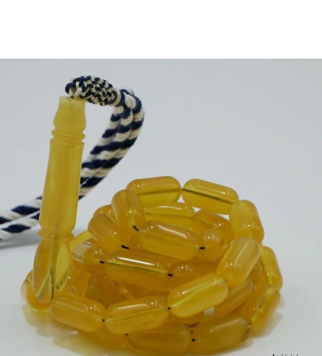 Kaliningrad Amber Rosary 51 beads 53g 8.5-18 mm - Image 4