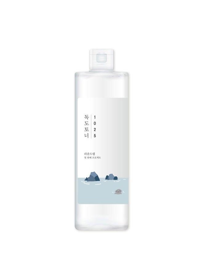ROUND LAB 1025 Dokdo Toner 16.91 Fl Oz, Oil Control and Reduces Excess Sebum, Gentle Exfoliating Facial Toner, Deep Sea Water for Moisturization, Soft Finish Without Stickiness, Korean Skin Care - Image 4