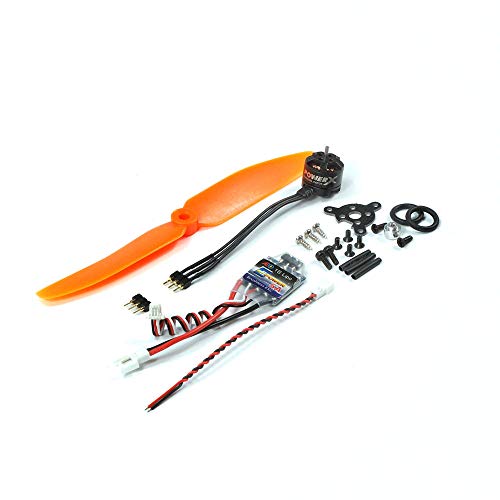 VilogaRC 1S 37V Micro Brushless Motor MC11063800KV with ESC Power Combo Used for Fixed Wing Micro Indoor Airplane F3P Model Airplane C1106P2 - Image 1