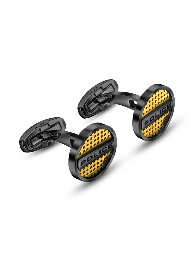 POLICE Pair Of Matrix Cufflinks