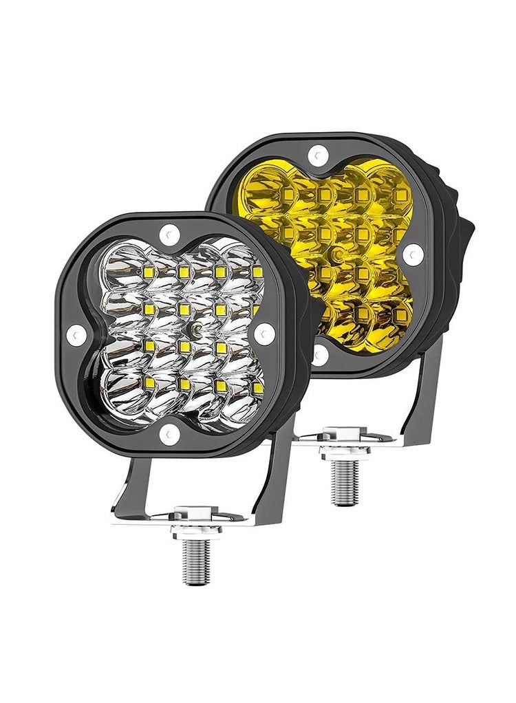 مستر سمارت مصابيح عمل LED من Mr Smart، مقاومة للماء IP65، لون أصفر - Image 1