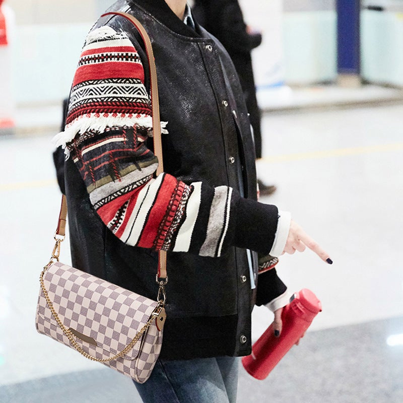 New Fashion Small Bag Retro Fashion Brand Casual Shoulder Bag Chain Crossbody Bag All-Match Light Luxury Women'S Bag - Image 4