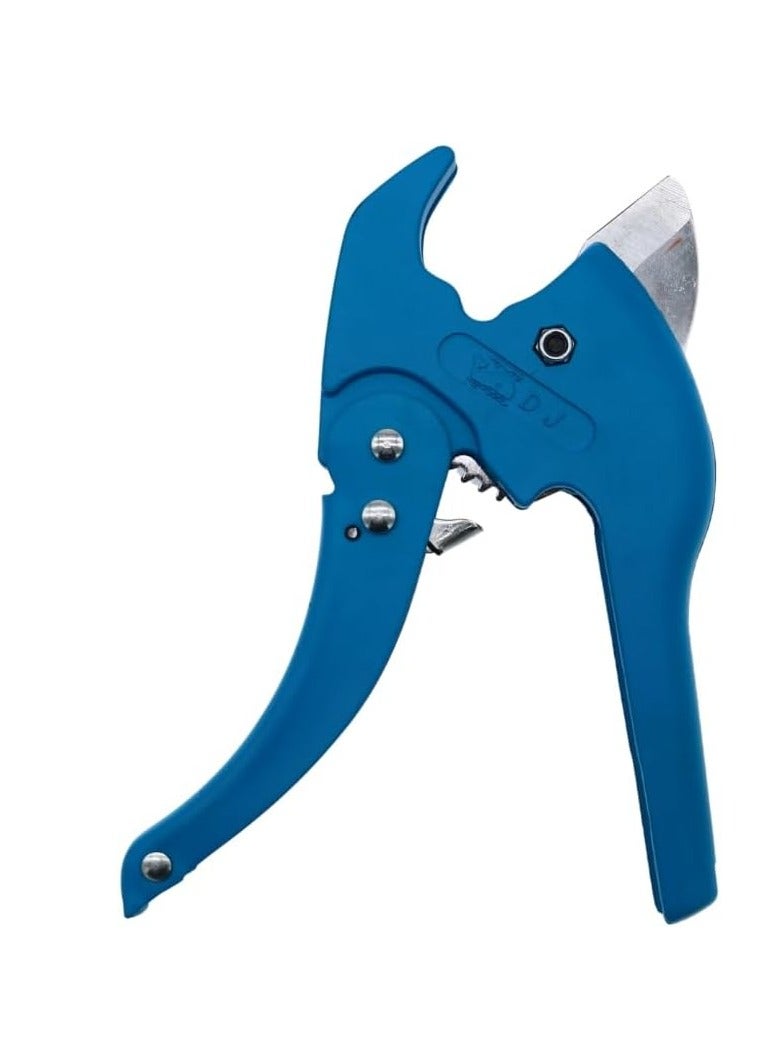ABBASALI 42mm Pipe Cutter, High Performance Teflon blade Made Ratchet-type Pipe Cutter One-hand Fast Pipe Cutting Tool for PVC PPR PE PEX Pipe and Other Plastic Pipe With Glove & Goggle - Image 5
