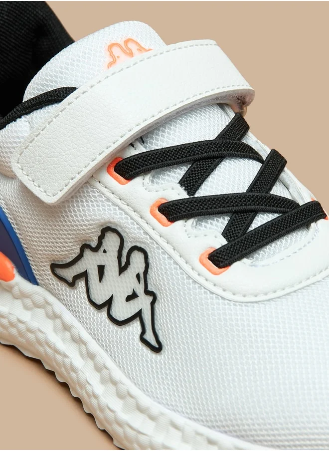 كابا Boys' Panelled Sports Shoes with Hook and Loop Closure