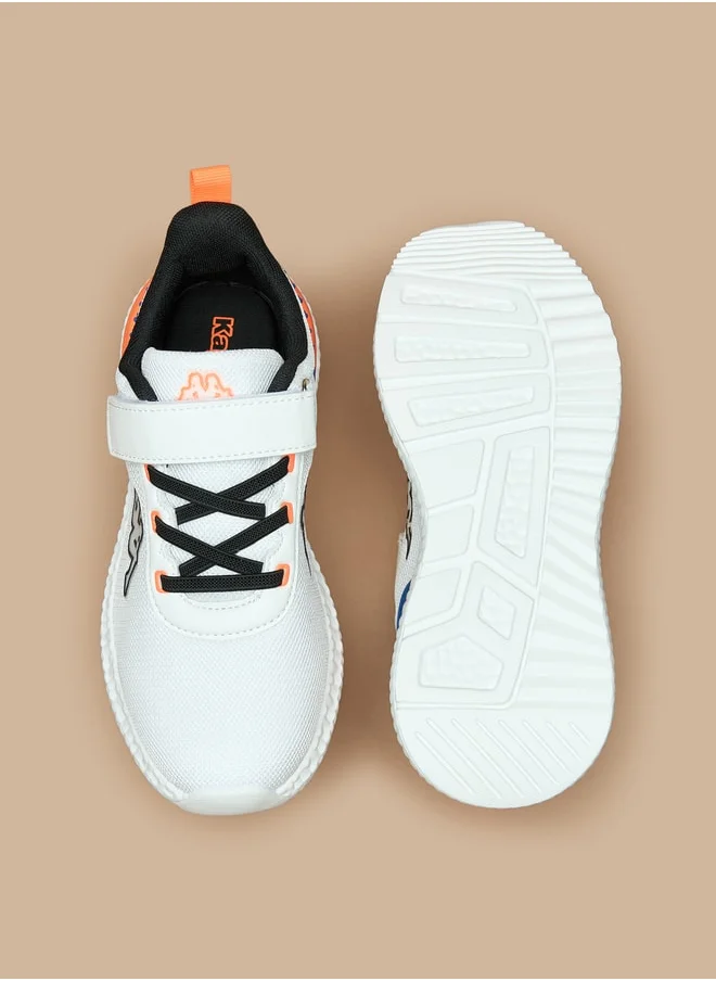 كابا Boys' Panelled Sports Shoes with Hook and Loop Closure