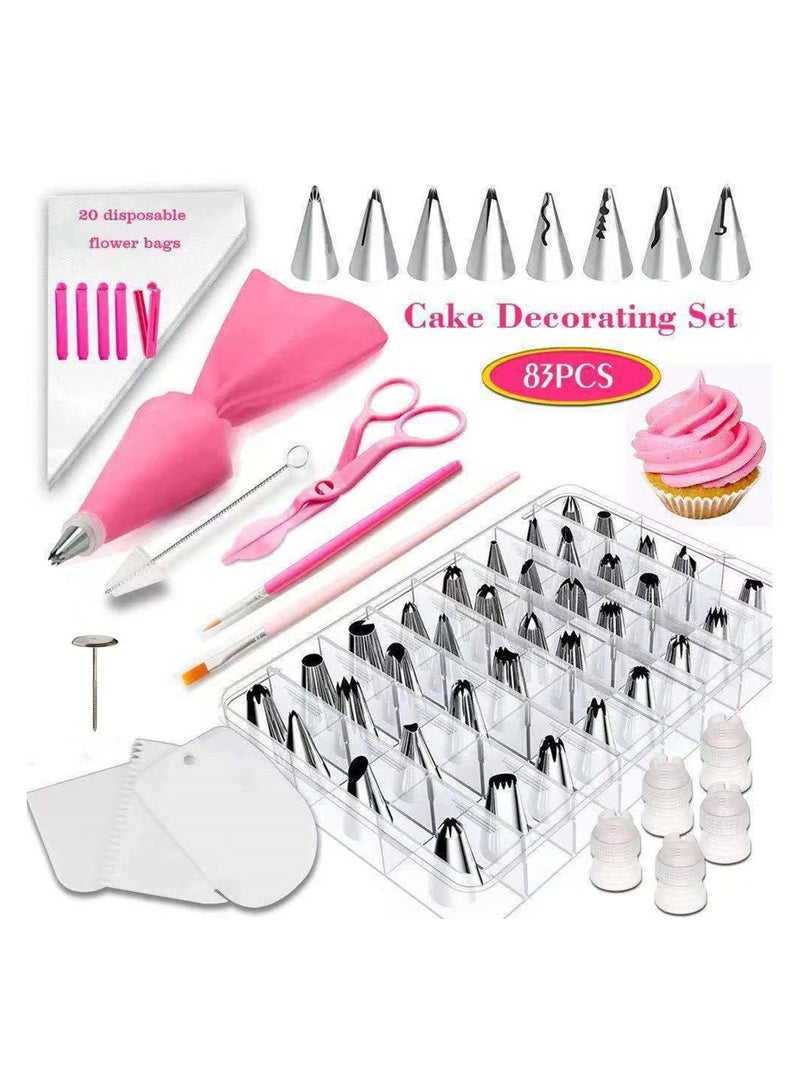 أدوات تزيين الكعكة عدة القرص الدوار الحلويات فوهة كريم كيس الحلوى الجليد الأنابيب فوهة نصائح أدوات الخبز - Image 1