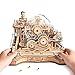 ROKR 3D Wooden Puzzles for Adults Miniature Marble Run Building ToysDIY Pinball Machine Model KitsGear Ball Challenge EGC01 - Image 2