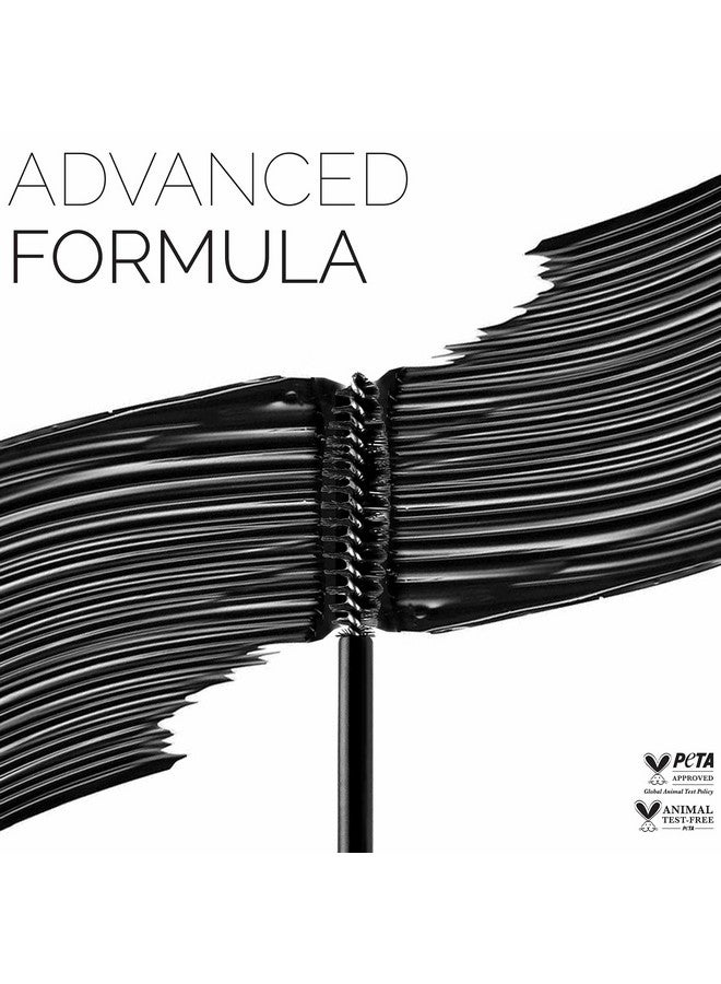 DLUX PROFESSIONAL Black Essential & Volume Up Eyelash Extension Mascara Waterproof Oil Free 3D Fiber Formula Smudge Proof Cruelty Free Lash Mascara 0.27 Fl.Oz - Image 3