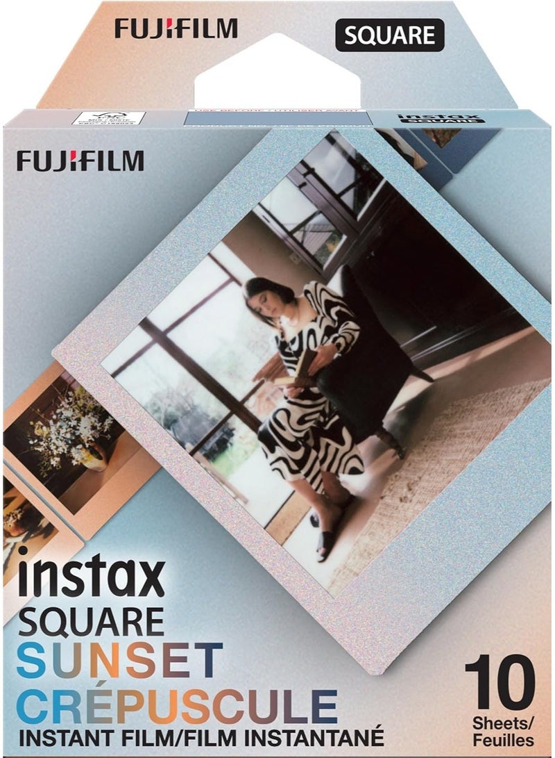 إنستاكس Fujifilm Instax SQUARE Sunset Film {10 Exposures} - Image 1