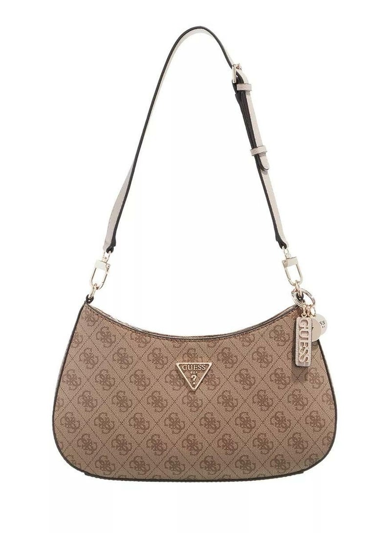 جس حقيبة كتف Guess Noelle ذات السحاب العلوي - Image 1