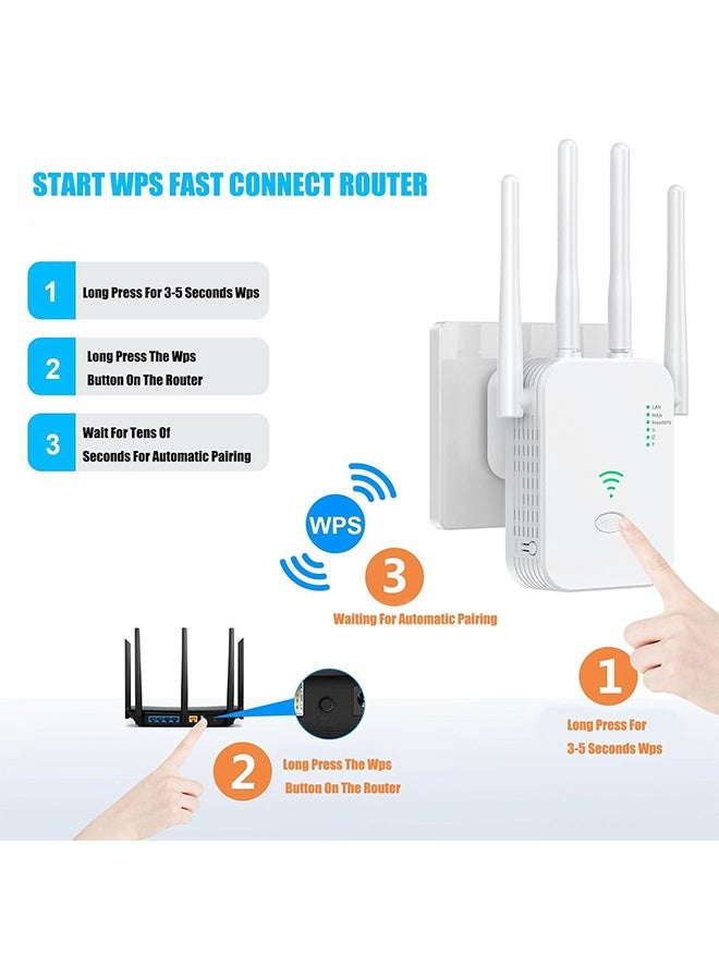 Gecomo Wifi Extender, Signal Repeater, Wifi Enhancer for Office and Home Use - Image 3