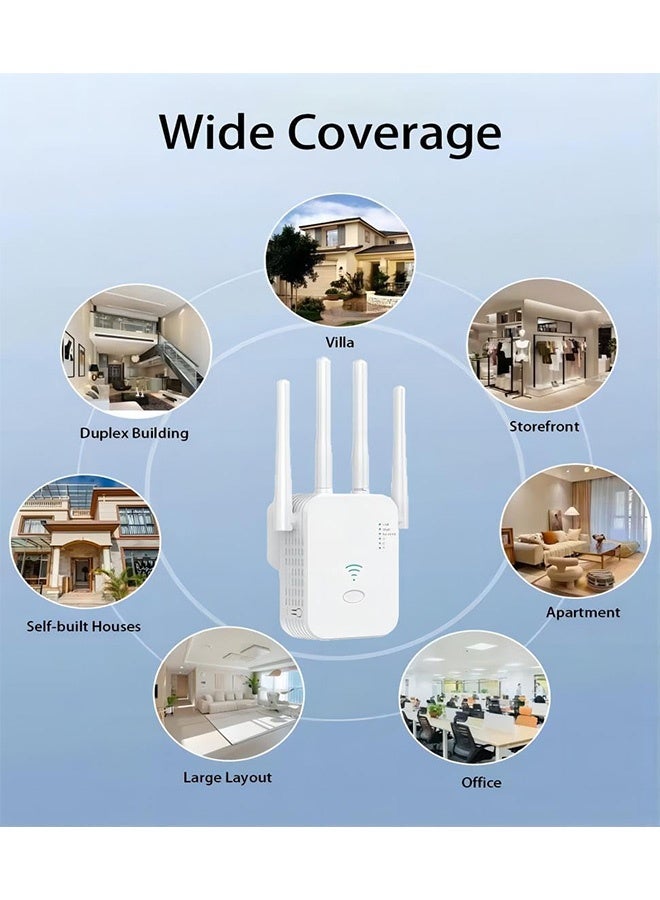 Gecomo Wifi Extender, Signal Repeater, Wifi Enhancer for Office and Home Use - Image 5