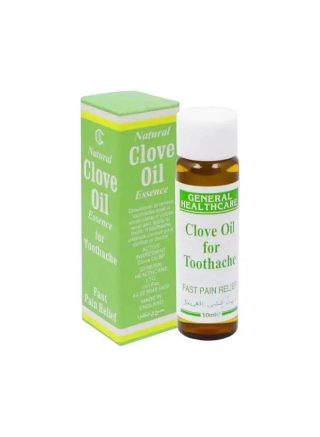 Natural Clove Oil Essence for Toothache Fat Pain Relief- 10ml