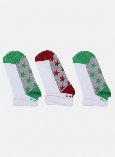 Pack Of Socks - Assorted Colors (3 Pairs)