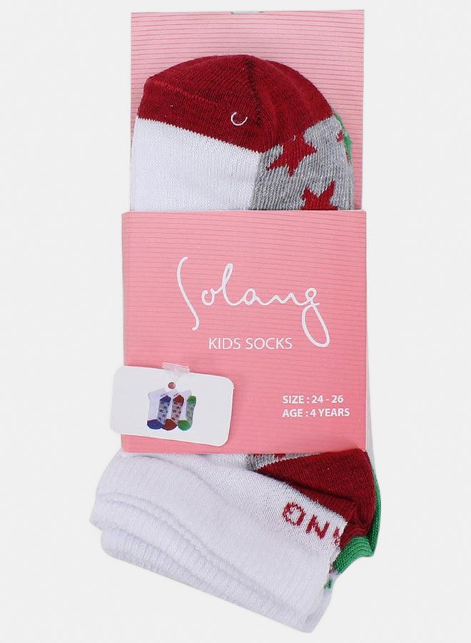 سولانج طقم جوارب – ألوان منوعة (3 أزواج) - Image 2