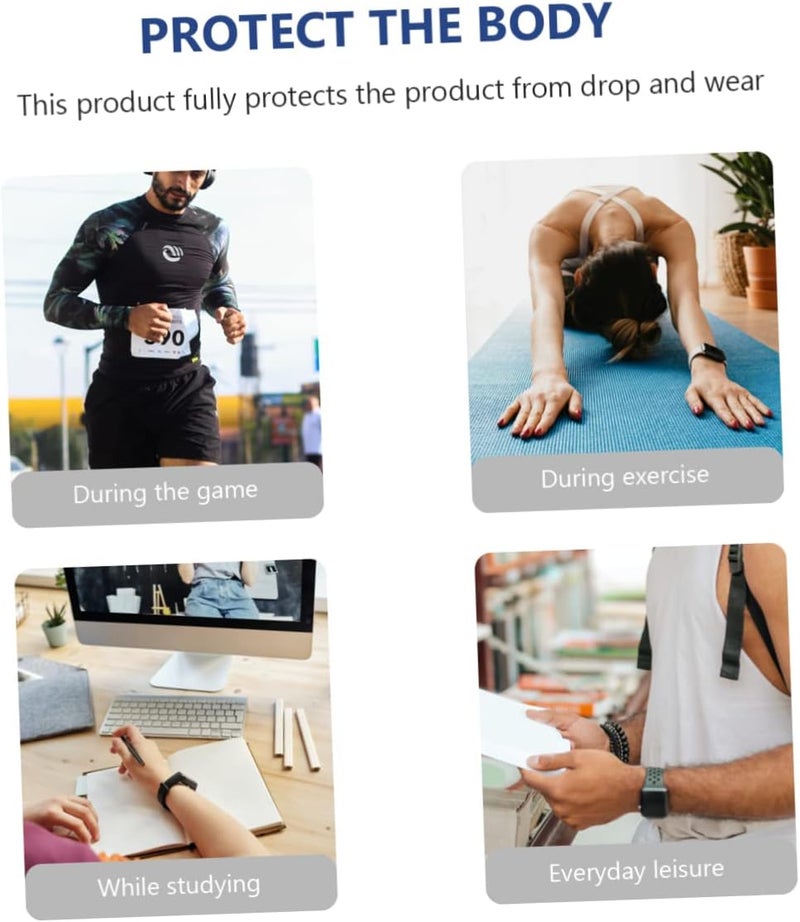 DOITOOL Watch Protective Cover for Durable PC Case Frame Stylish Design Full Protection From Scratches Dirt Easy Install Removal for Smartwatch Users - Image 3