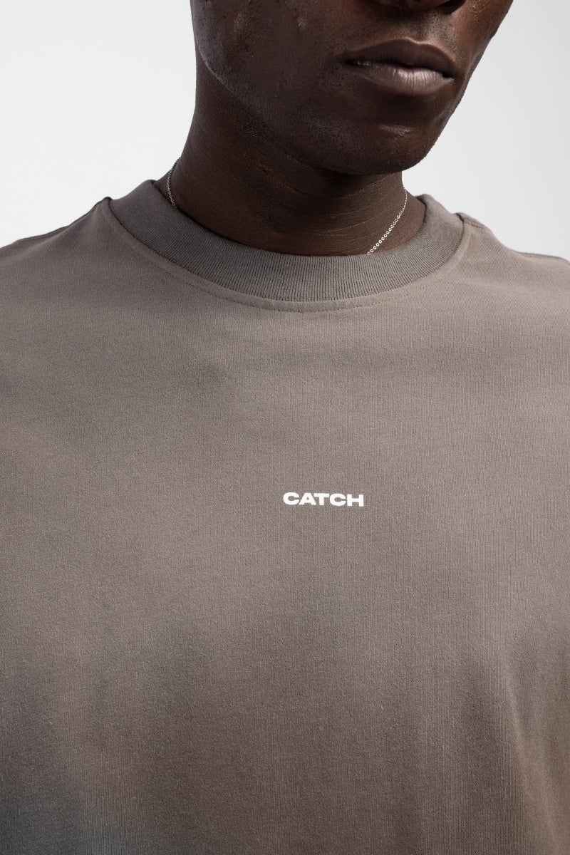 Catch Gradient Wash Logo Printed T-Shirt - Image 2