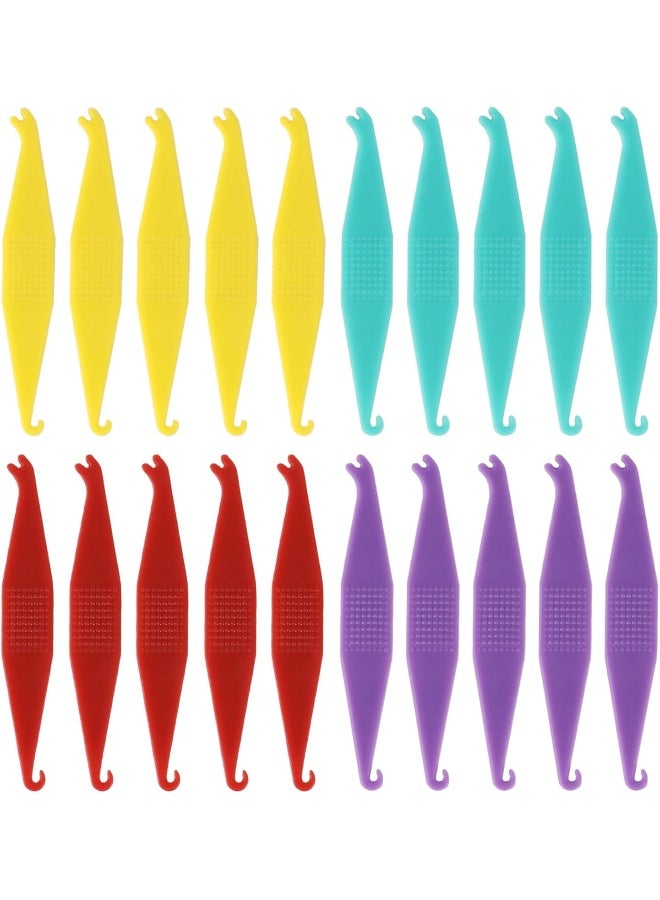 JMU أداة حزام مطاطي JMU 20 قطعة، أدوات مطاطية مرنة للأسنان، أدوات مطاطية للتقويم ذات استخدام واحد بألوان متعددة - Image 1