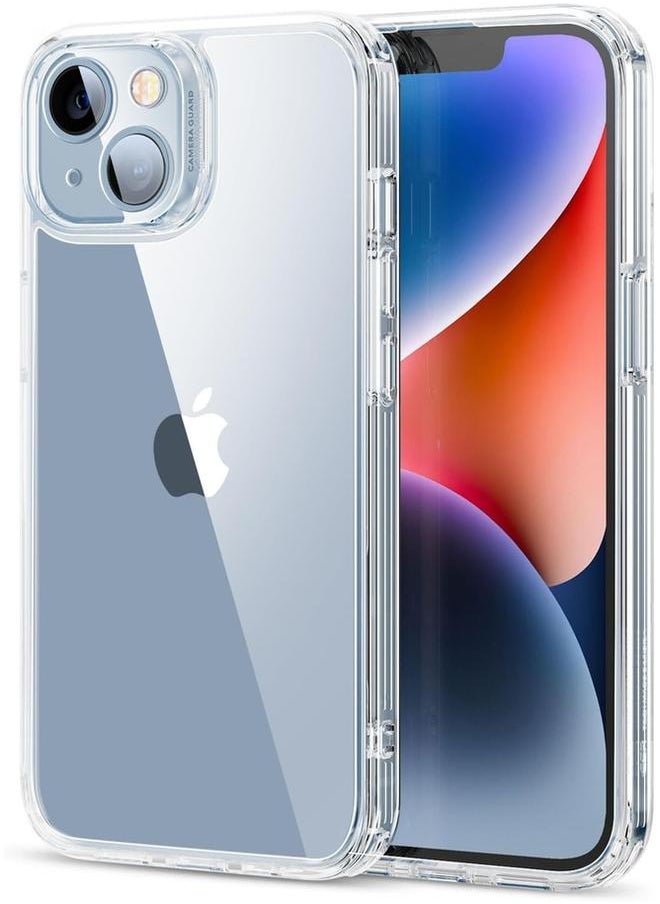 اي اس ار - جراب Air Armor متوافق مع Iphone 14 Plus، جراب عسكري مقاوم للصدمات، واقي هواء للزوايا، مقاوم للاصفرار، ظهر أكريليك صلب مقاوم للخدش، شفاف - Image 1