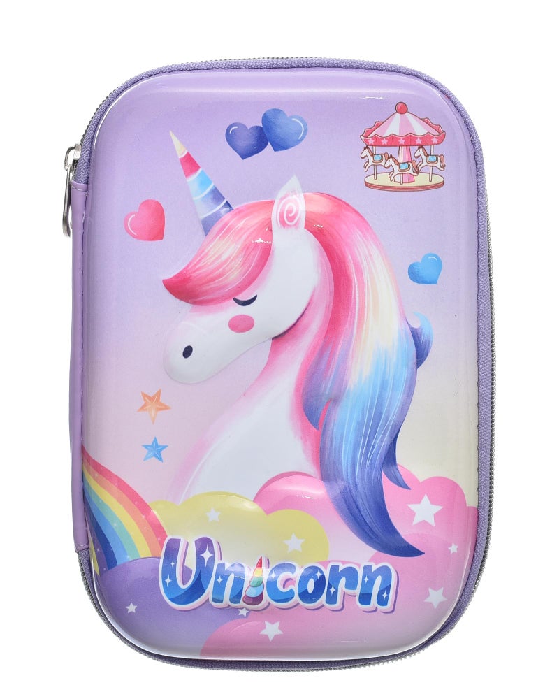 PC-3/6547 Pencil Case With Compact And Lightweight Design Makes It Perfect For On-The-Go Use, Whether At School, Work, Or Traveling 20.5 * 14 * 3.3 - Multi Colour