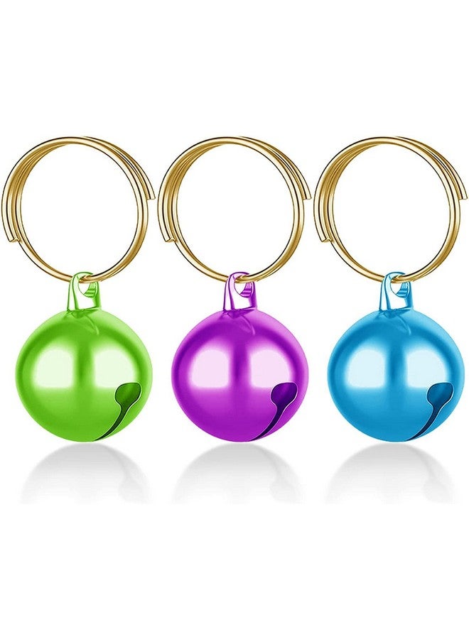 Pet Bells For Dog Cat Collar Charm Pet Pendant Accessories Stainless Steel, 3 Pcs Anti-Lost Training Bells For Collars, Suitable For Pet Pendant Accessories,1/2-Inch, Color As Vary - Image 5