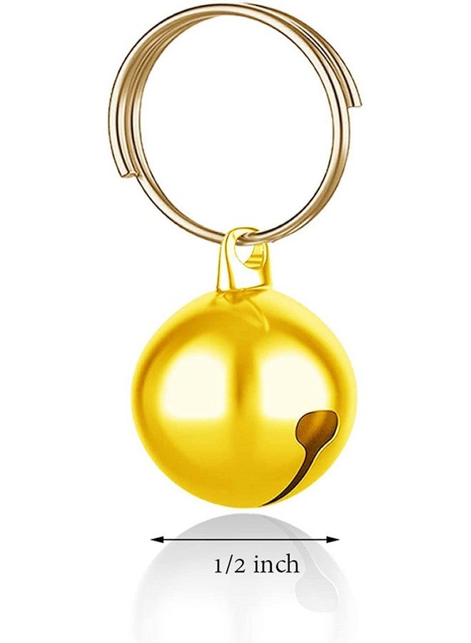 Pet Bells For Dog Cat Collar Charm Pet Pendant Accessories Stainless Steel, 3 Pcs Anti-Lost Training Bells For Collars, Suitable For Pet Pendant Accessories,1/2-Inch, Color As Vary - Image 4