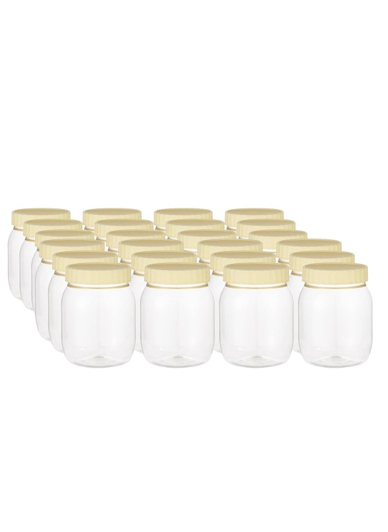 Sunpet 24-Piece Multipurpose Round Spice Jar-500ml 