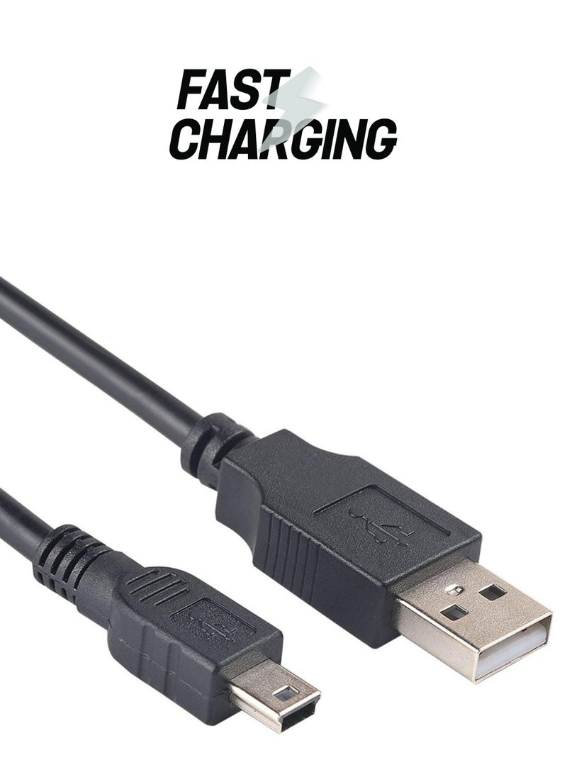 erorex - USB PC Charger Charging Cable Cord for TI-84 Plus, TI-84 Plus CE, TI 89 Titanium, TI Nspire CX/TI Nspire CX CAS Graphing Calculators - Image 1