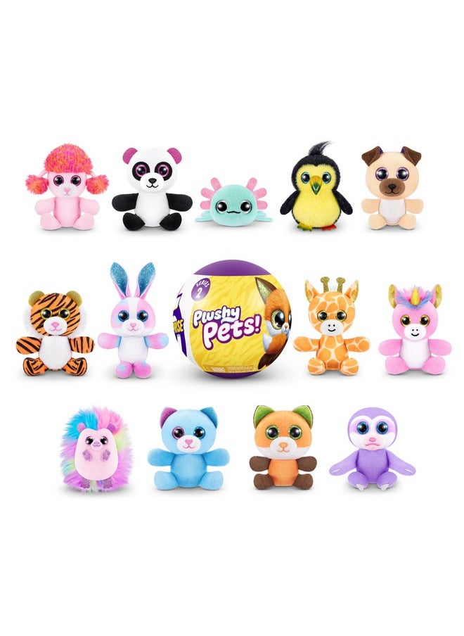 5 سبرايز - مجموعة Plushy Pets Series 2 (3 Pack) من Zuru، كبسولة غامضة قابلة للتجميع، Plushy، تبني الحيوانات الأليفة، لعبة للبنات، الأطفال، المراهقون - Image 1