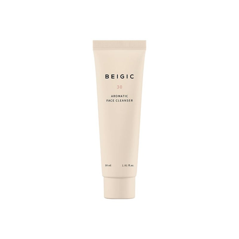 BEIGIC Aromatic Face Cleanser  Korean Face Wash wHyaluronic Acid  Micellar Water Gentle Hydrating Foaming Facial Cleanser Vegan Skincare 101 fl oz