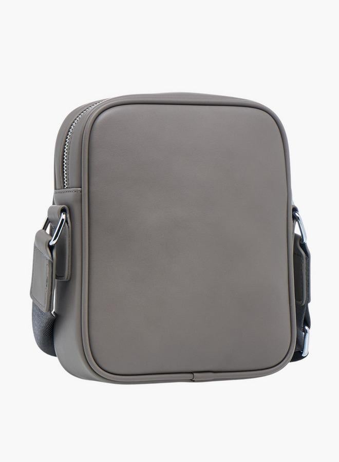 DUCHINI Solid Crossbody Bag with Adjustable Strap - Image 3