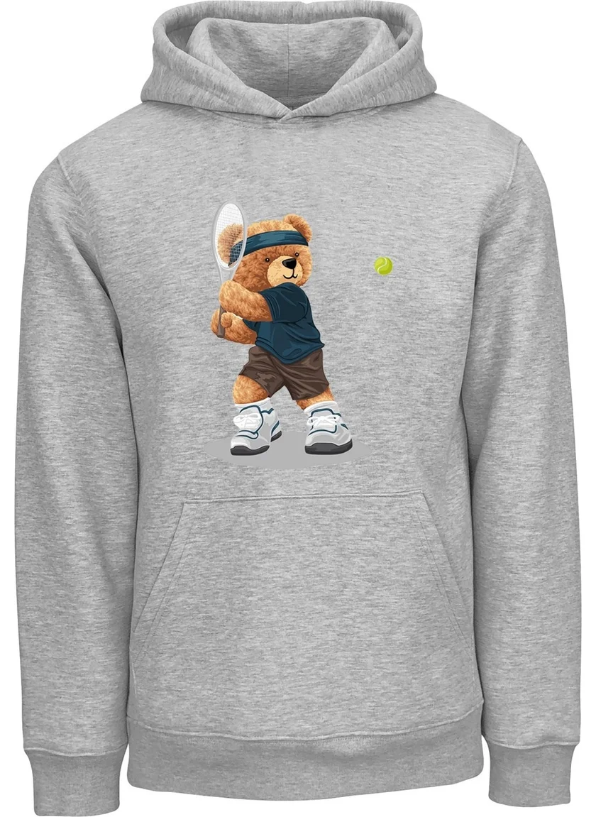 ادا بيبيك تشوكوك Ada Baby Kids Oversize Tennis Player Bear Printed Kids Sweatshirt