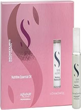 ALFAPARF MILANO Semi Di Lino Moisture Nutritive Essential Hair Oil - Professional Hair Oil Treatment to Protect & Prolong Color Treated Hair - Sulfate + Paraben Free (6 Vials - 13ml / 0.44 fl. oz) - pzsku/ZE7B4CC23A83C4ED887D7Z/45/_/1722279773/47762d62-fde1-4999-bd6a-8a1a61a1b155