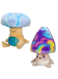 RUSS Russ RBLV Series 1 Living on the Veg Zeek and Maisey Mushroom Medley Characters Plush Toys, 6-Inch Height  - Image 2