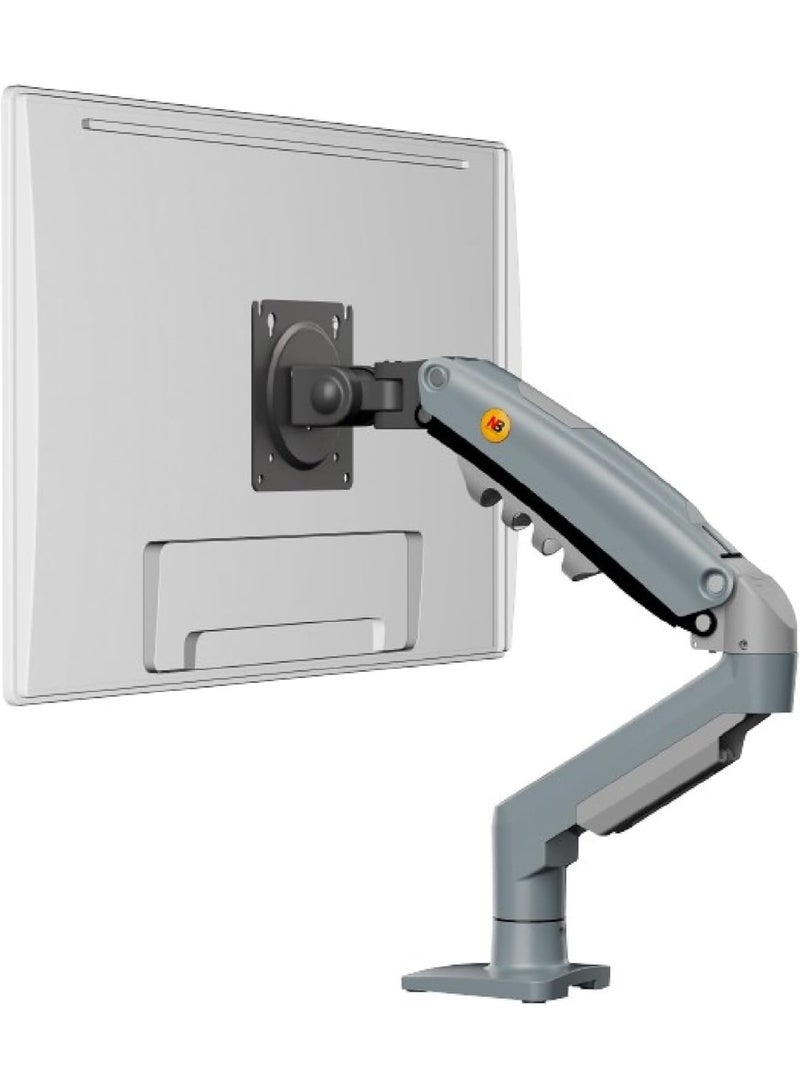 NB NORTH BAYOU North Bayou NB F80 Monitor Stand – Shock Absorber Arm, Fits 17"-30" Screens, Supports 2–9 kg, New Version – Teal Blue - Image 1