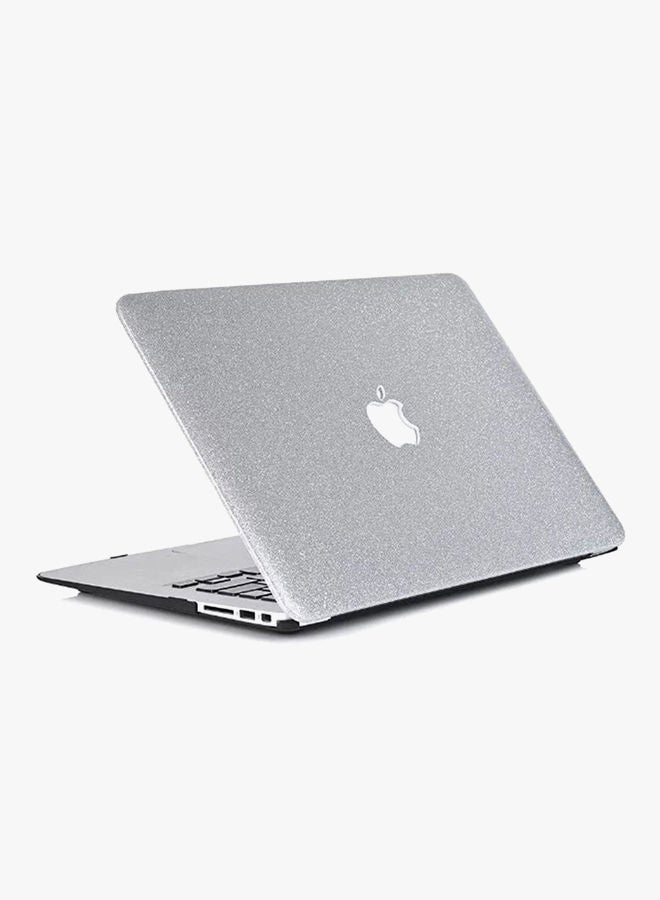 NIBEMINENT Bling Ultra-Slim Case Cover For Apple MacBook Pro A1398 15-Inch Silver - Image 3